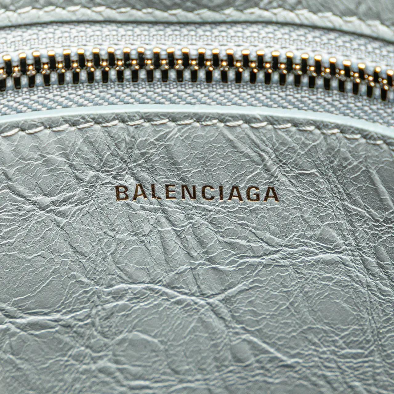 Thumbnail - Balenciaga Hobo Bags - Small Lambskin Barbes North South Shopper Bag - Gr. unisize - in Blau - für Damen