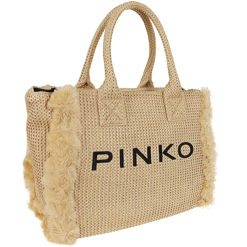 Pinko Tote PINKO BEACH SHOPPER RAFIA beige(Image 2)
