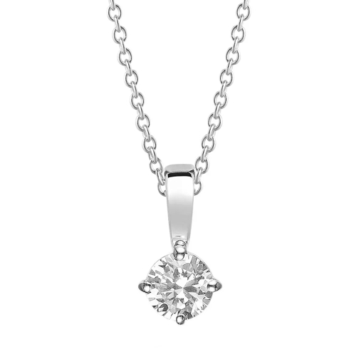 Sif Jakobs Jewellery Princess Piccolo Pendant And Chain 45 cm Sterling Silver 925 Mellanlångt halsband