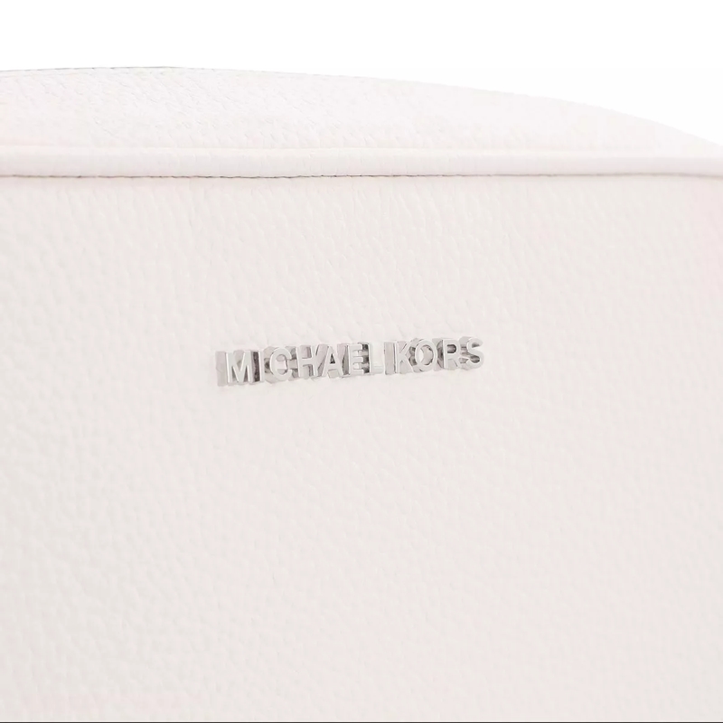MICHAEL Michael Kors Camera Bag Jet Set Crossbody Bag Optic White(Image 4)