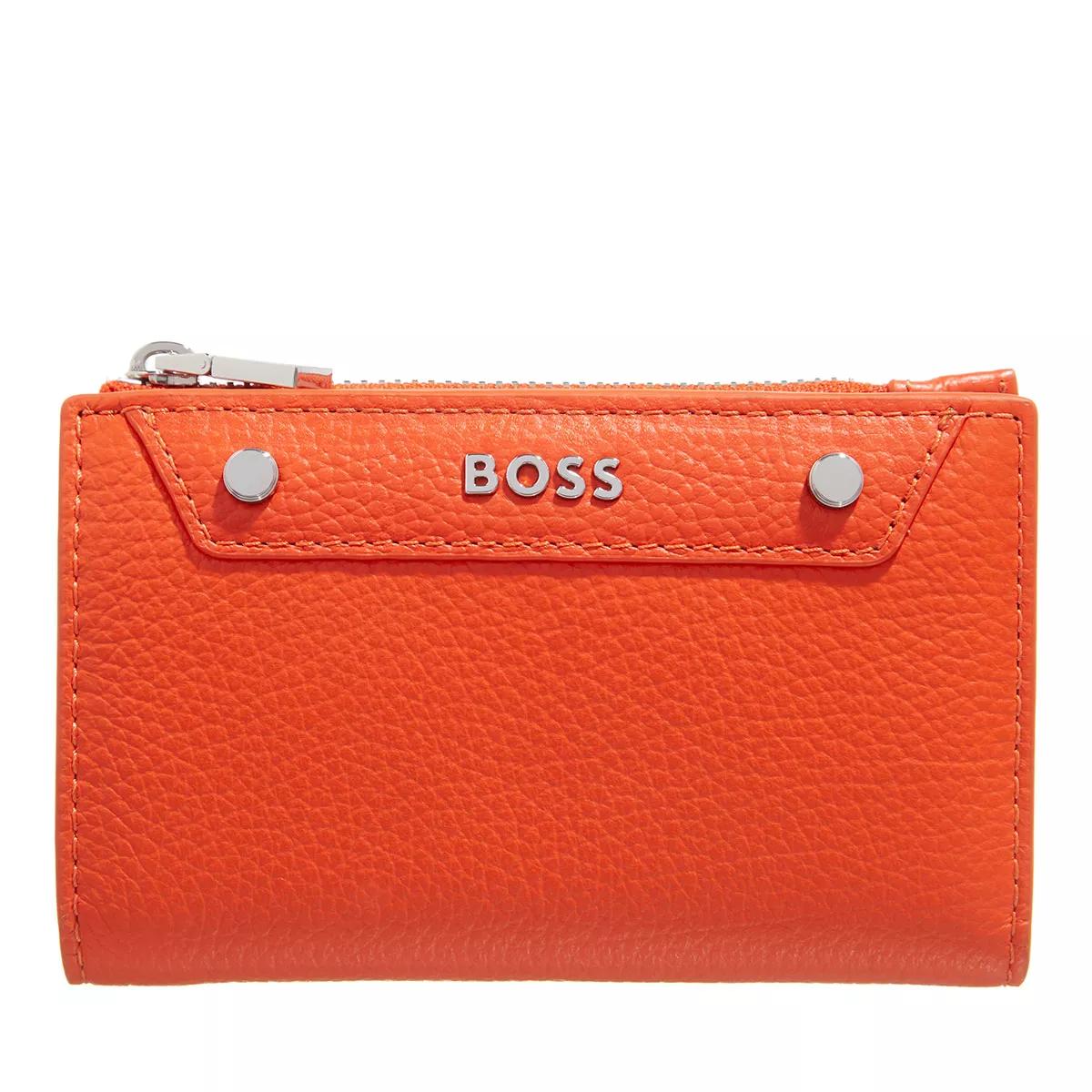 Boss Ivy Flap Cardholder Bright Orange | Bi-Fold Portemonnaie