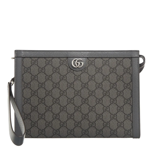 Gucci Pochette Pouch Ophidia Dark Grey