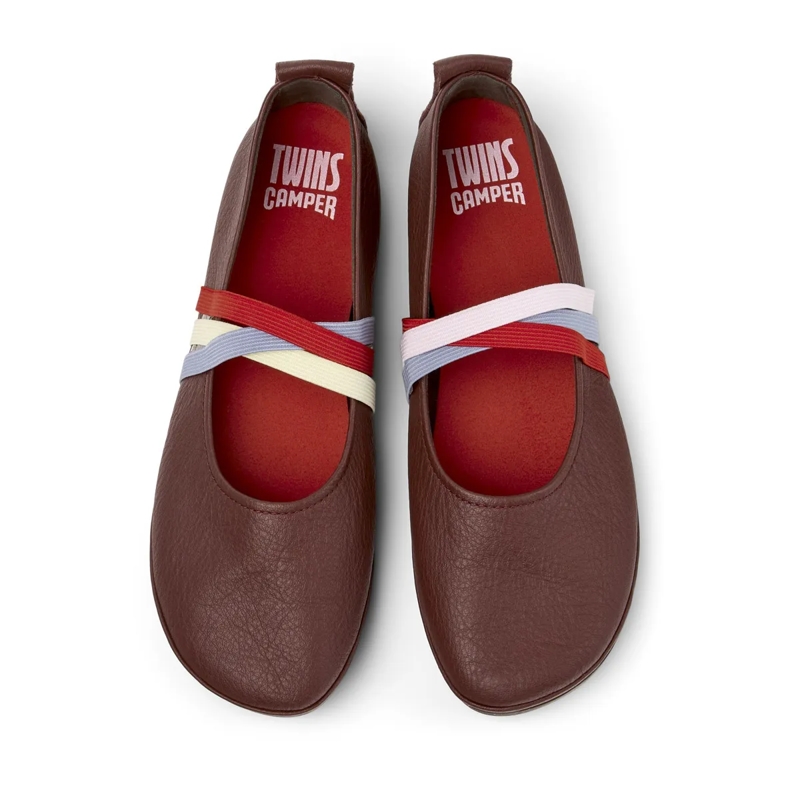 Camper Ballerinas Ballerinas Right Nina burgundy(Image 5)