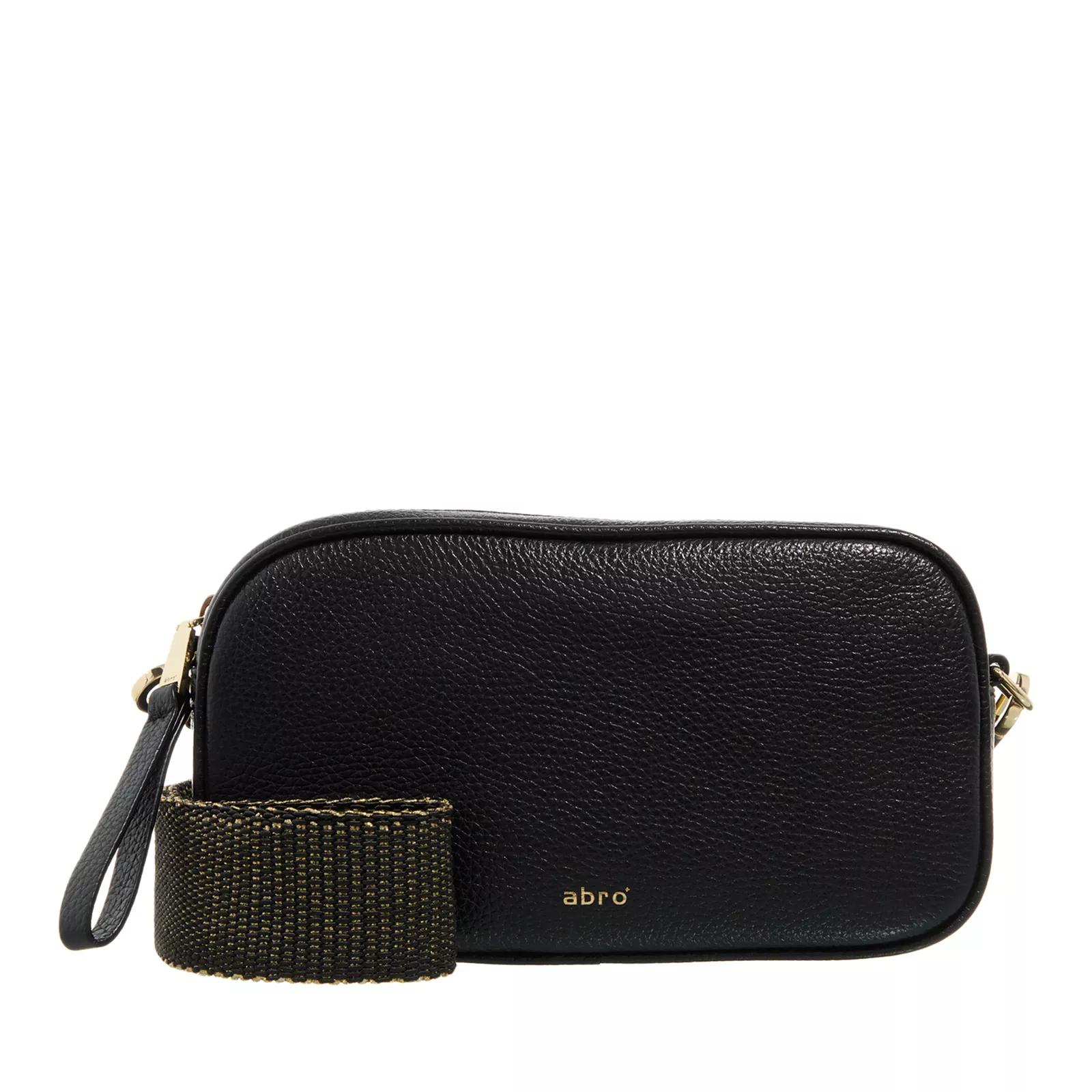 Abro Crossbody Bags - Umhängetasche Tina - Gr. unisize - in Schwarz - für Damen