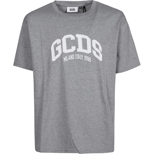 Gcds T-shirts Lounge Logo Aversize T-shirt Grey grau