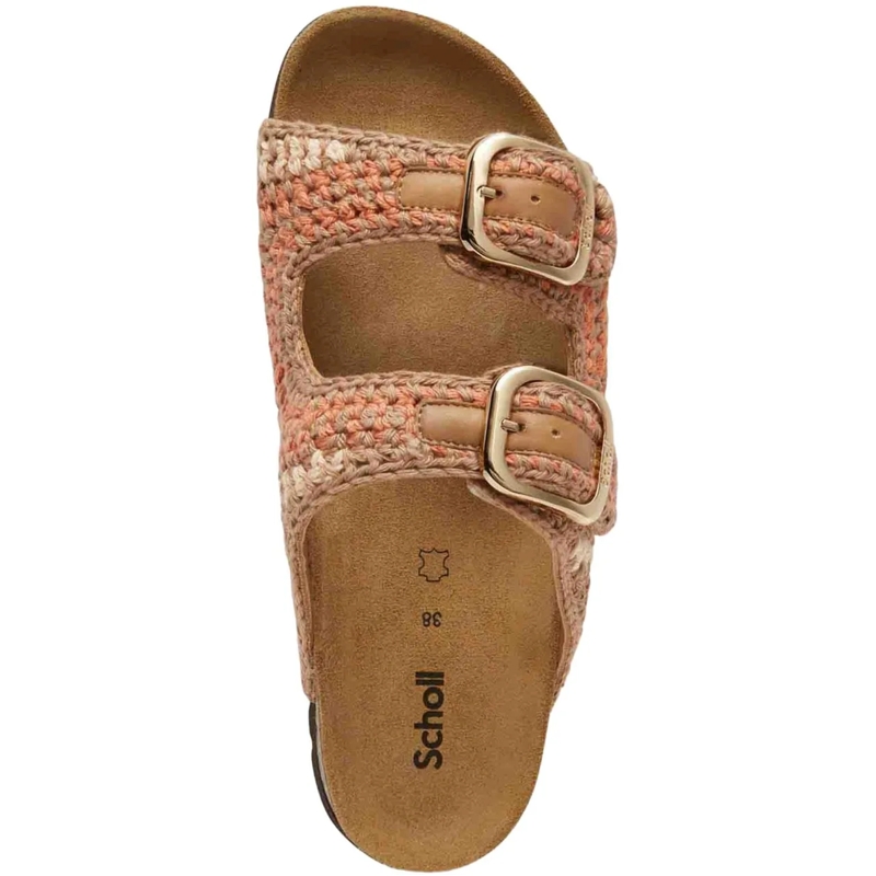 SCHOLL Sandalen Scholl Footwear Noelle Cro Slippers Bruin F32248 braun(Image 3)