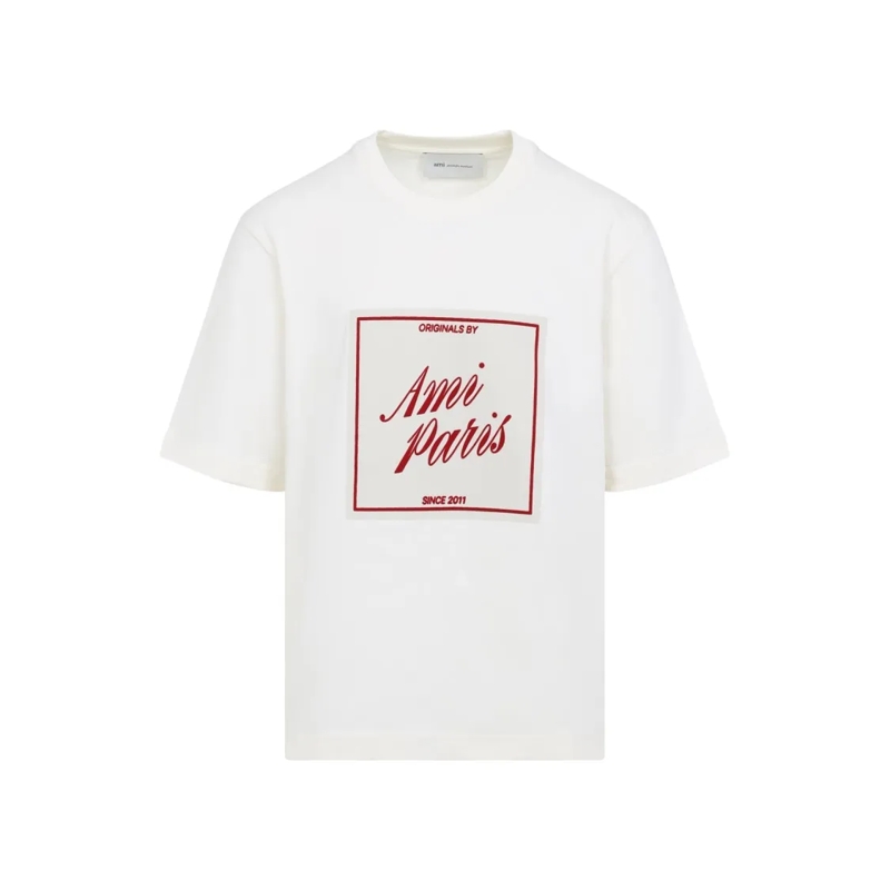 AMI Paris T-Shirt Classic White T-Shirt White