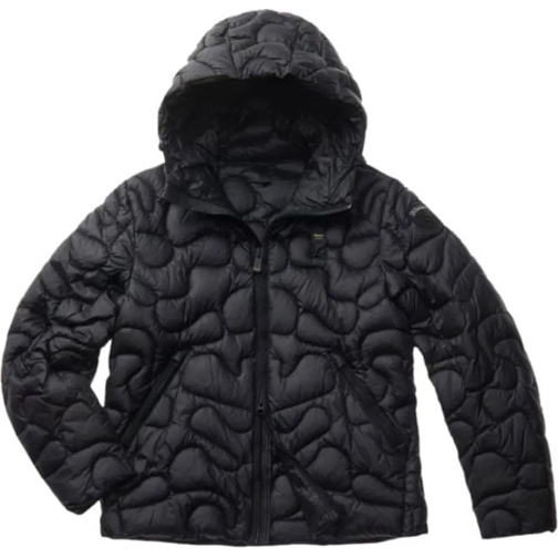 Blauer Daunenjacken Coats Black schwarz