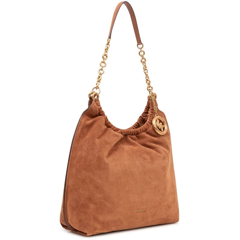 MICHAEL Michael Kors Sac à bandoulière Borsa a Spalla con Catena e Coulisse beige(Image 2)