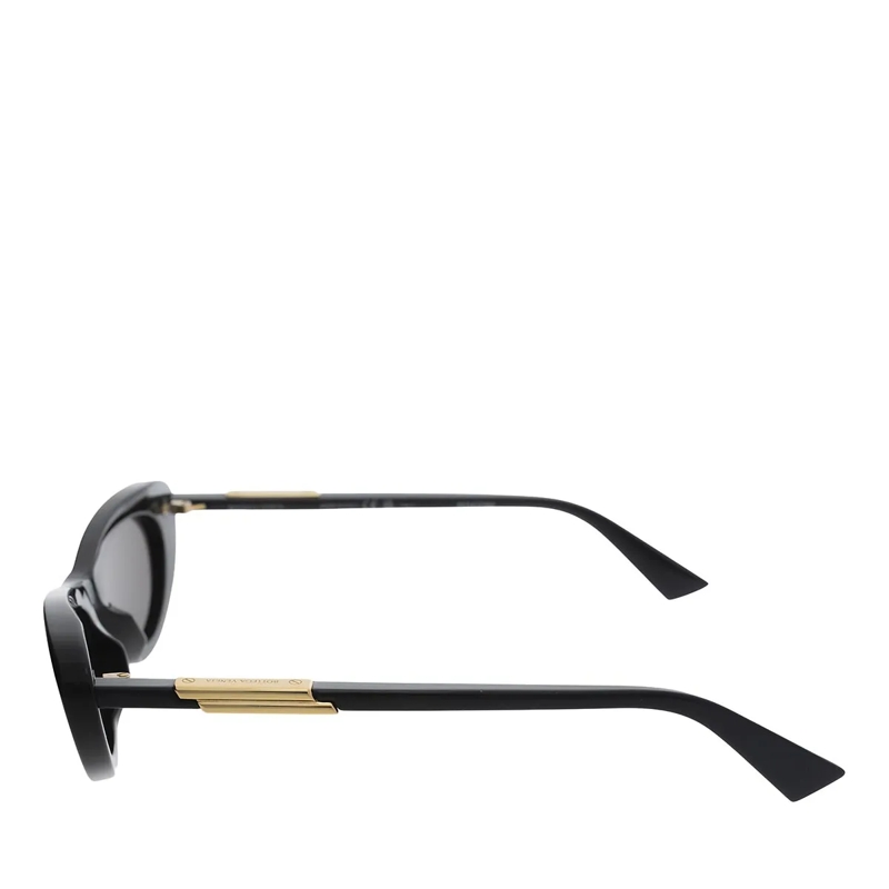 Bottega Veneta Sonnenbrille BV1447S Black-Black-Grey(Image 4)