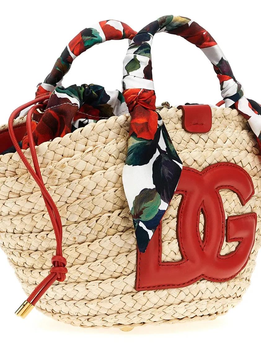 Dolce&Gabbana Shoppers & Totes 'Kendra' Small Shopping Bag in beige