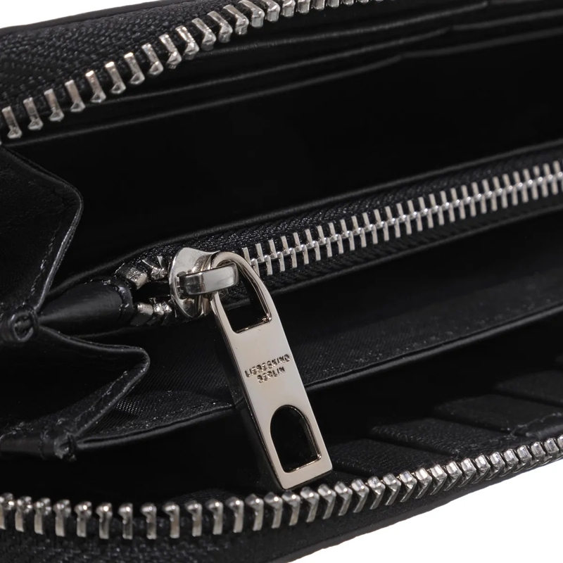 Liebeskind Berlin Portemonnaie mit Zip-Around-Reißverschluss Chudy Sheep Natural Black(Image 4)