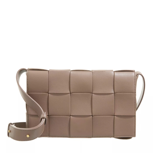 Bottega Veneta Crossbody Bag Cassette Crossbody Bag Leather Taupe