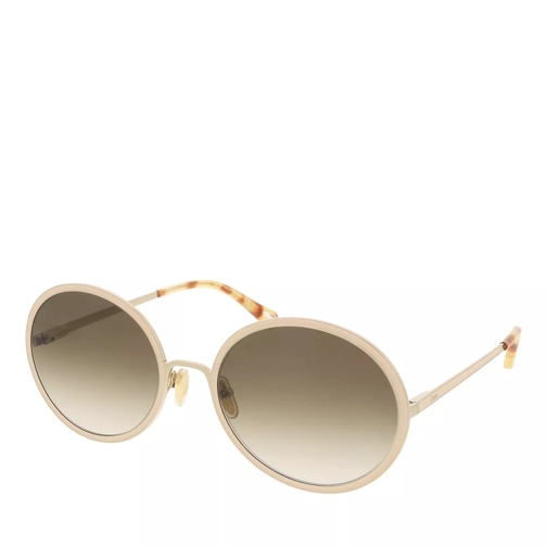 Chloé CH0100S-004 60 Woman Metal Gold-Brown Sunglasses