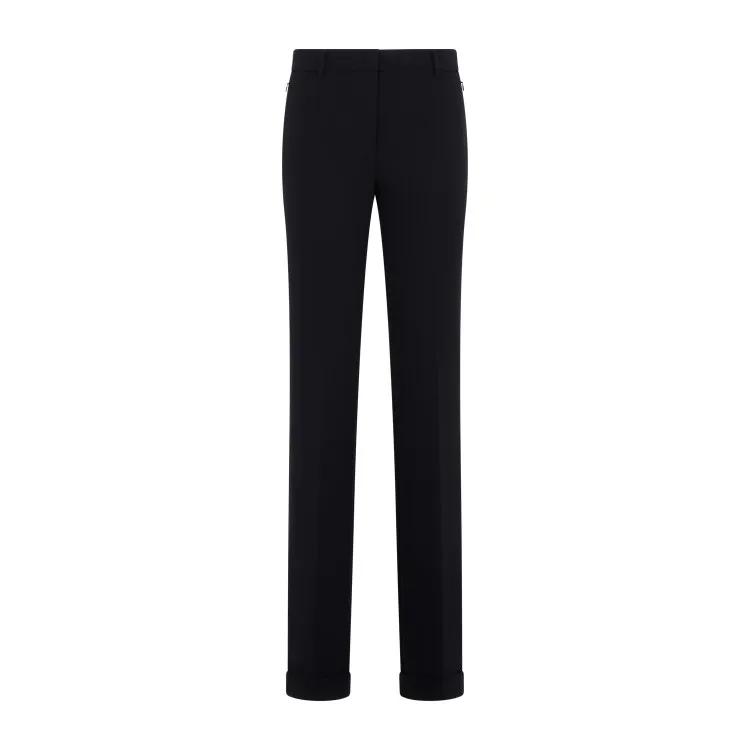 Akris - Navy Blue Marisa Flare Pant - Größe 42 - blau