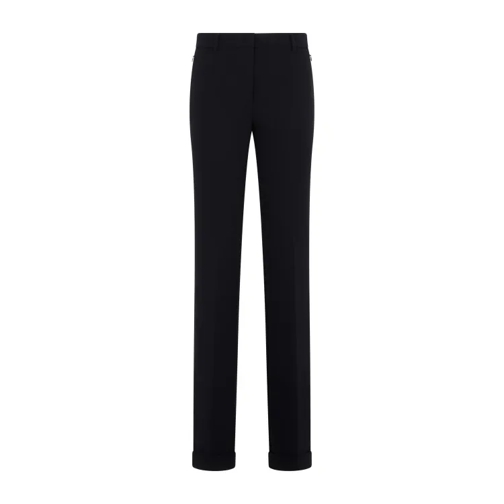 Akris Navy Blue Marisa Flare Pant Blue 