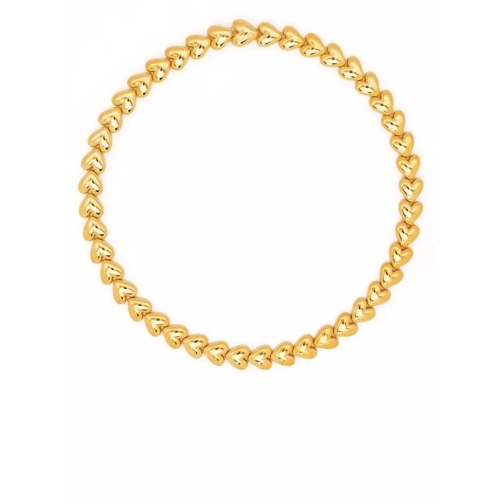 Ambush Choker Necklace Gold Mellanlångt halsband