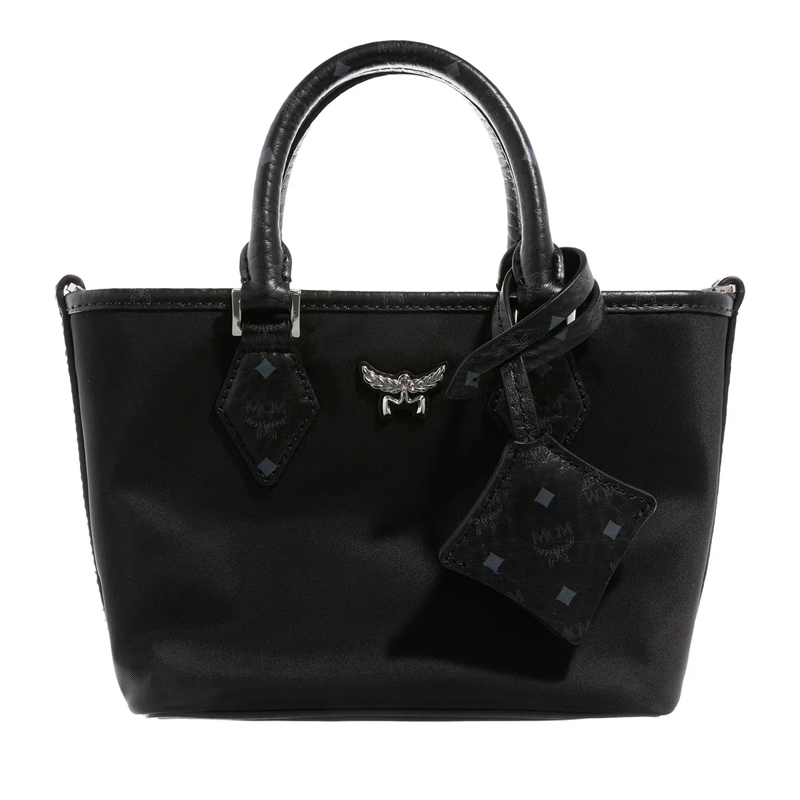 MCM Minitasche Aren Fbr Shopper Xmn Bk, One Size