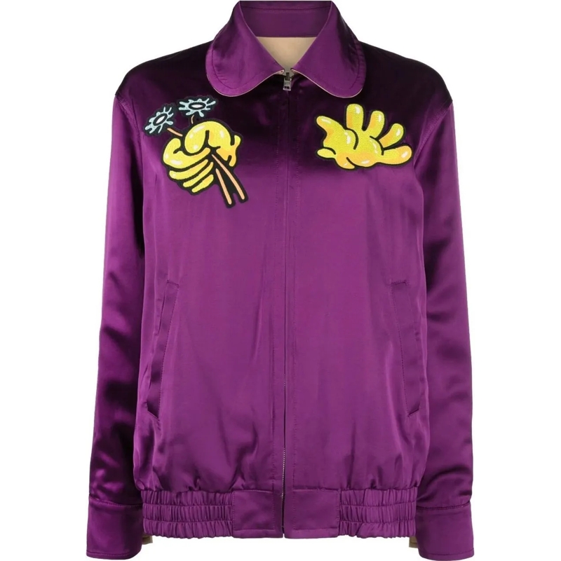 Kenzo Overgangsjas blouson purple lila