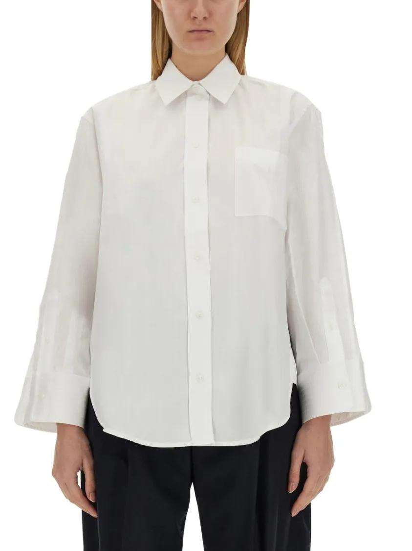 Thumbnail - Victoria Beckham - Oversize Shirt - Größe 6 - weiß