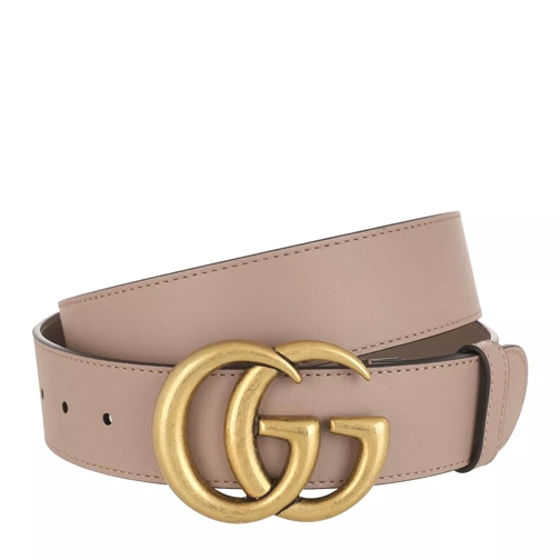 Gucci GG Marmont Belt Leather Taupe Ledergürtel