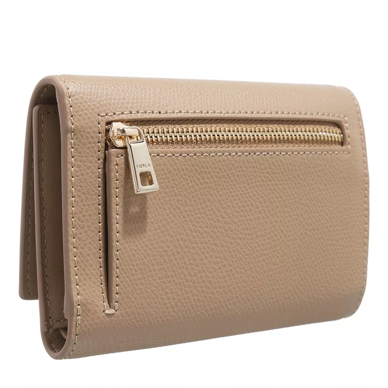 Furla Tri-Fold-Portemonnaie Furla 1927 M Compact Wallet Greige(Image 3)