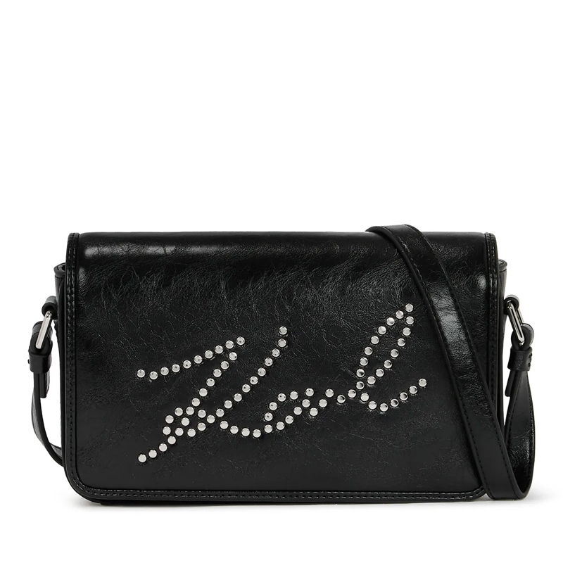 Karl Lagerfeld Crossbody Bag K/SKUARE UMHÄNGETASCHE MIT NIETEN schwarz
