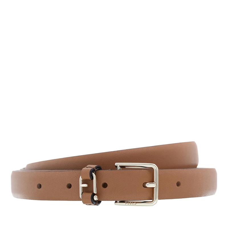 Furla Dünner Gürtel Furla Nuvola Fixed Belt Arch L Brandy