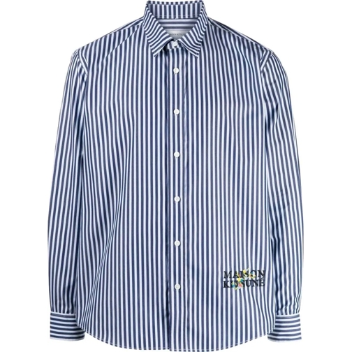 Maison Kitsune  MAISON KITSUNE' Shirts Darkblue blau