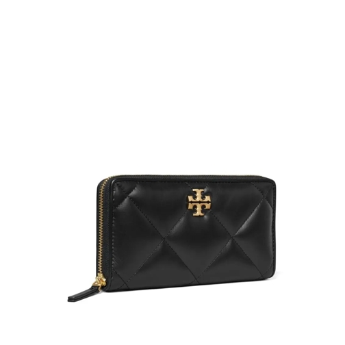 Tory Burch Porte-monnaie Kira Diamond Quilt Zip Continental Wallet Black (Image 2)