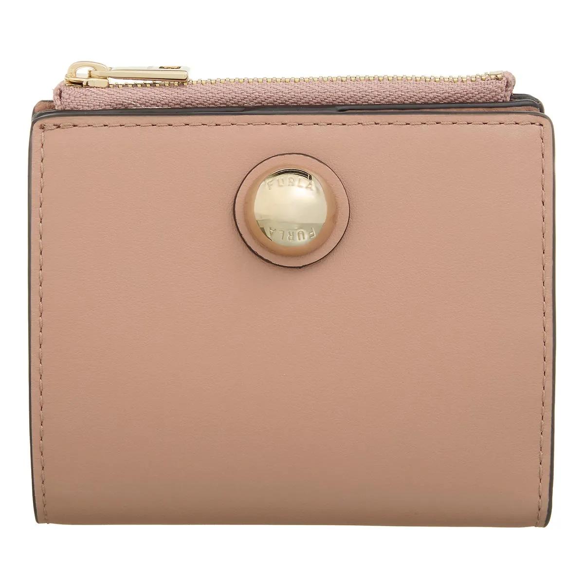 Furla Portemonnaie - Furla Sfera S Compact Bifold Slim - Gr. unisize - in Gold - für Damen