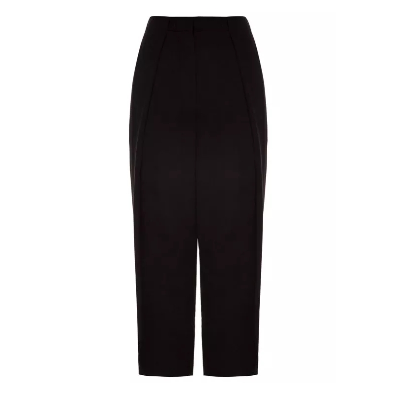 Balmain Hose Viscose Pants Black