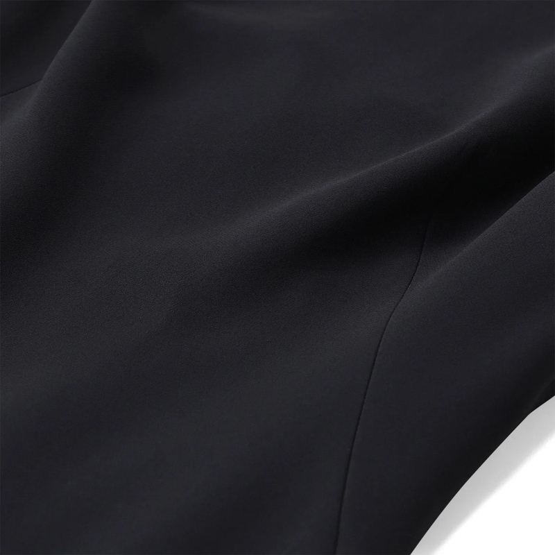 Givenchy Minikleid Draped Detail Midi Dress With Fitted Silhouette Black(Image 10)