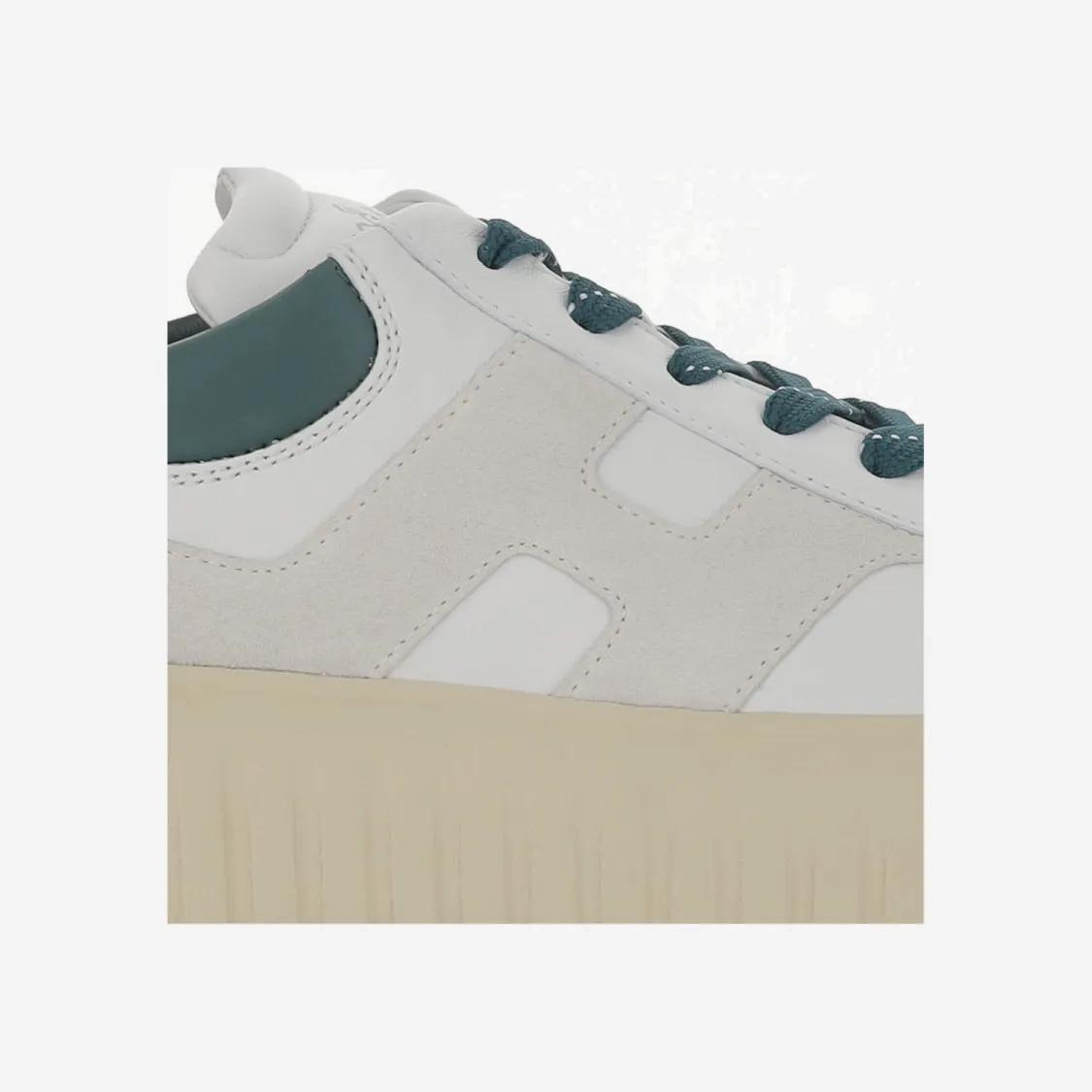 Thumbnail - Hogan Low-Top Sneaker - H-Stripes Sneakers - Gr. 10 - in Weiß - für Damen