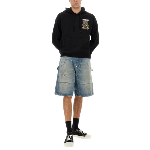 Moschino  "Teddy Bear" Hoodie Black (Image 2)