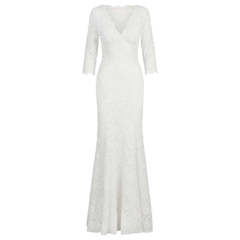 Kraimod Abendkleid Abendkleid weiss