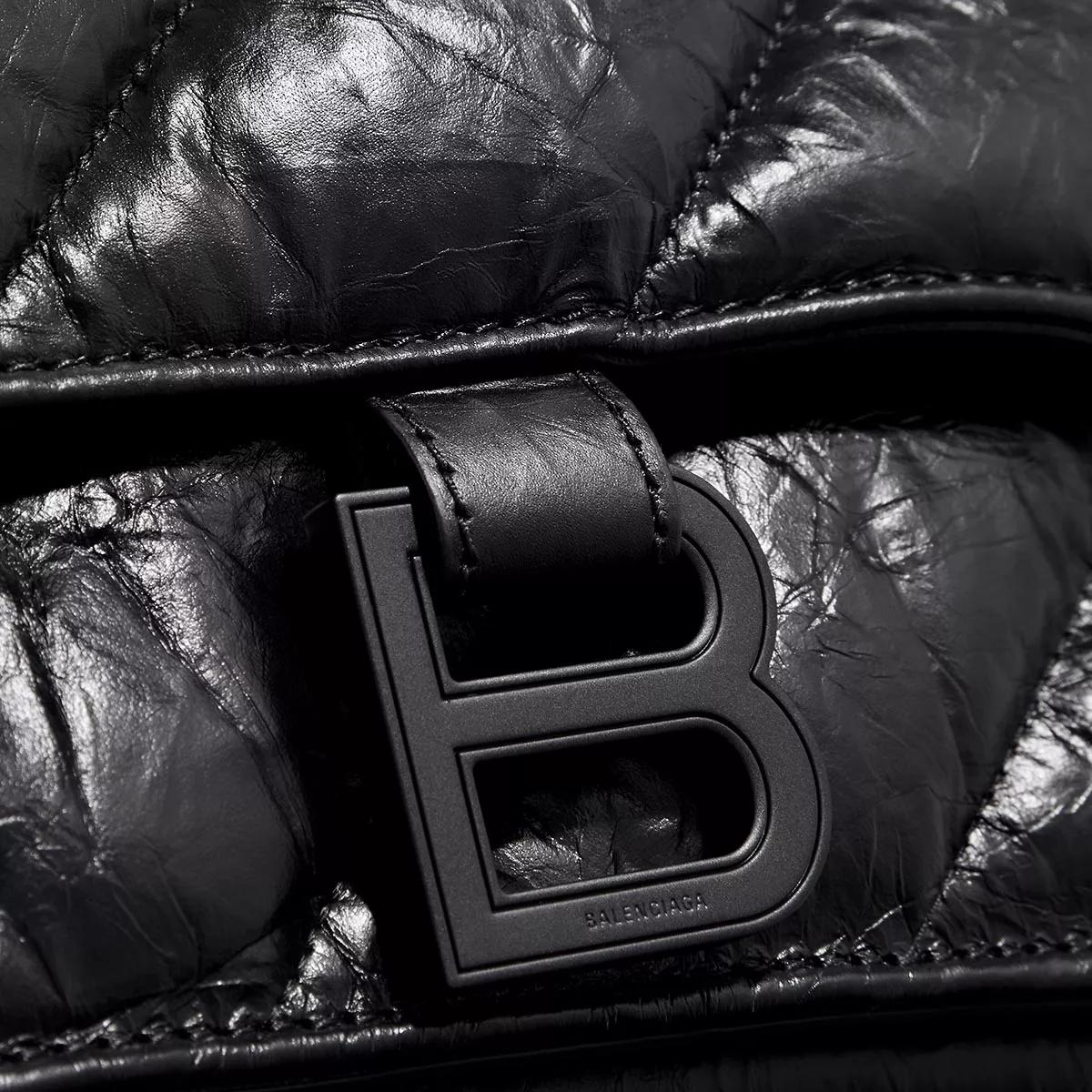 Balenciaga Crossbody bags Medium Crush Chain Bag in zwart