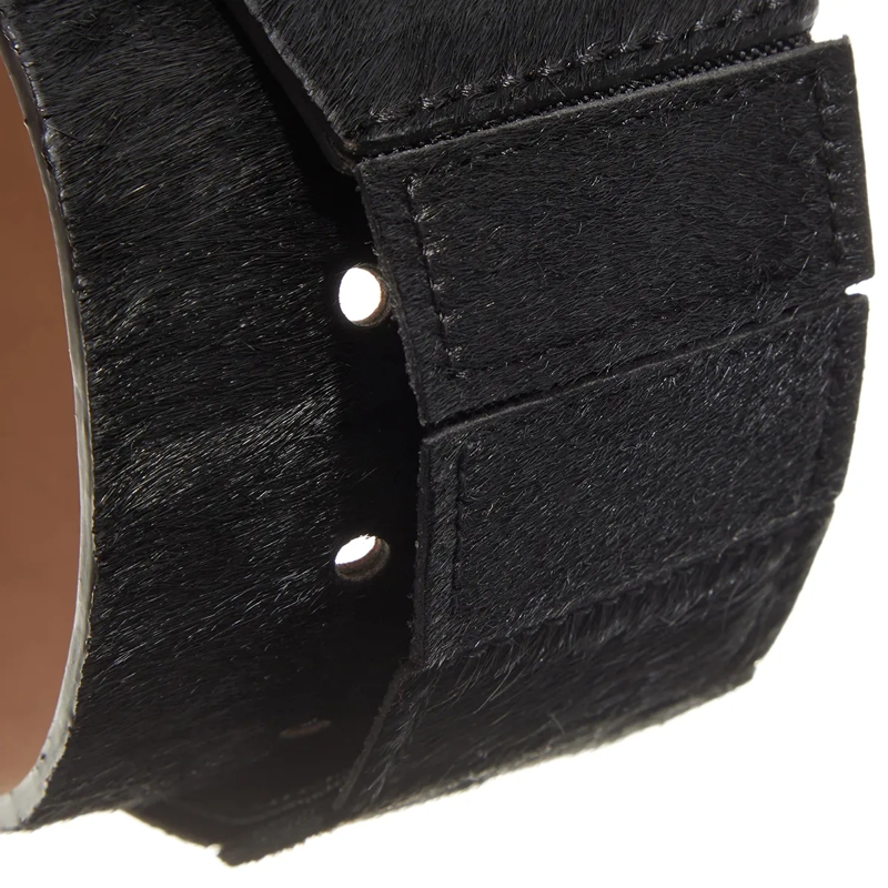 MICHAEL Michael Kors Taillengürtel 55Mm Haircalf Belt W Stretch Back Black(Image 3)