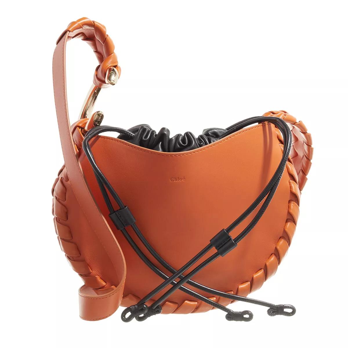 Chloé Hobo Bag - Mata Small Hobo Bag - Gr. unisize - in Orange - für Damen