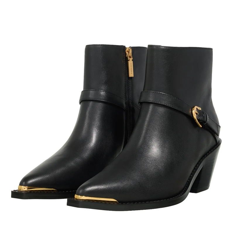 Coccinelle Enkele laarsjes Coccinelleconnie Cow Hide Noir(Image 3)