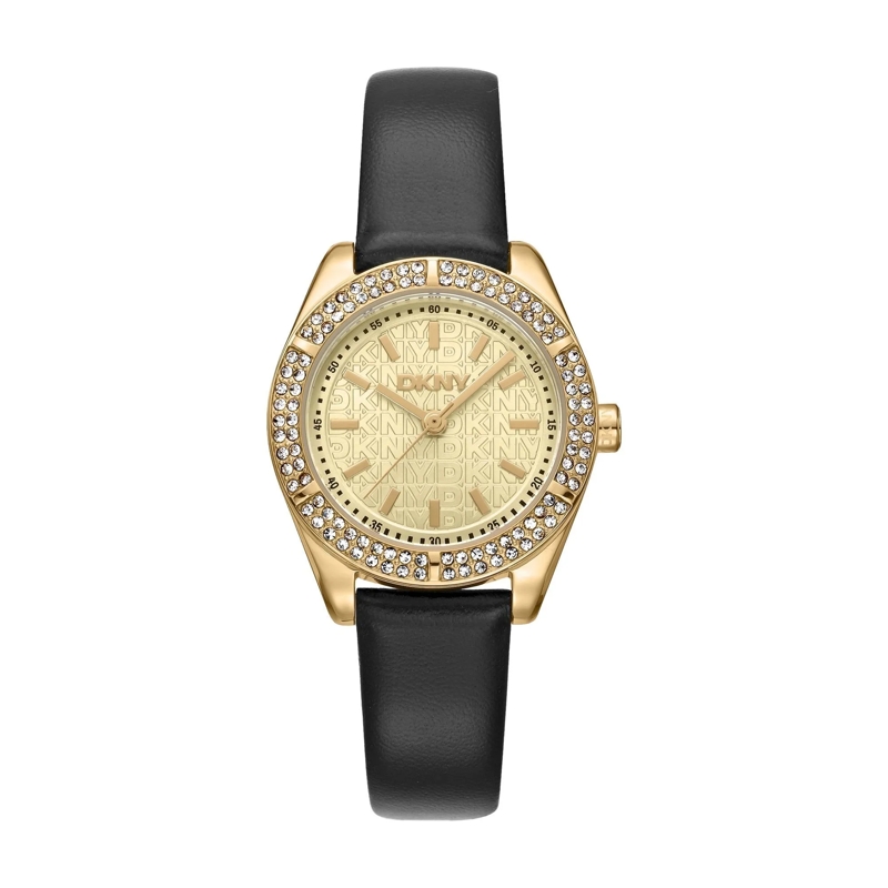 DKNY Quarzuhr Quarzuhr Evening Watch schwarz