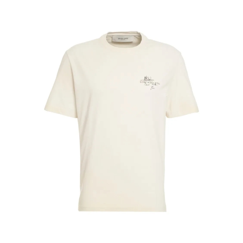 Golden Goose T-shirt Classic Crew Neck T-Shirt White
