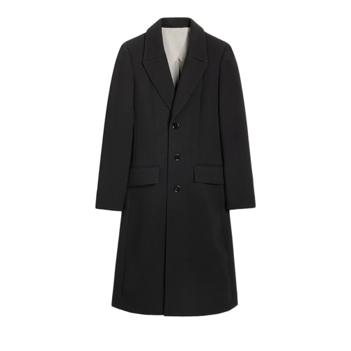 AMI Paris MANTEAU TROIS BOUTON AJUSTE 0013 BLACK 