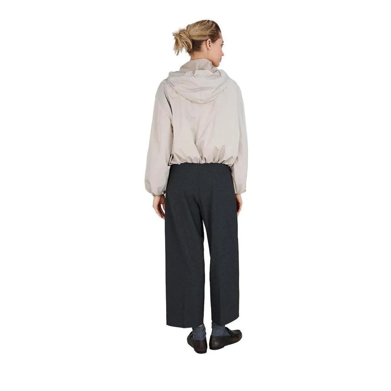 True Religion Übergangsjacke - Lange Ärmel- Oversize-Schnitt- Balloon-Ärmel- beige(Image 3)