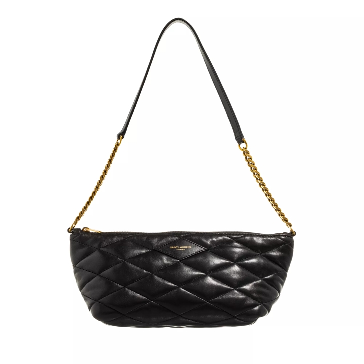 Saint Laurent Mini Bag in Quilted Lambskin Black Shoulder Bag