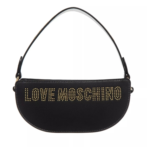 Love Moschino Little Studs Nero Pochette-väska