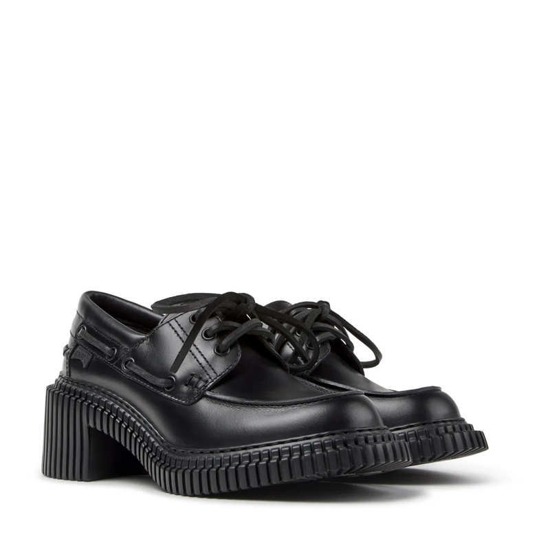 Camper Bootsschuhe Der Pix London, Ihr leichter Wohlfühl-Absatzschuh, schwarz(Image 2)