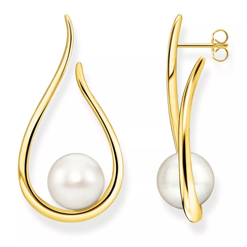 Thomas Sabo Earrings Heritage With Pearl Gold-Coloured Ohrhänger