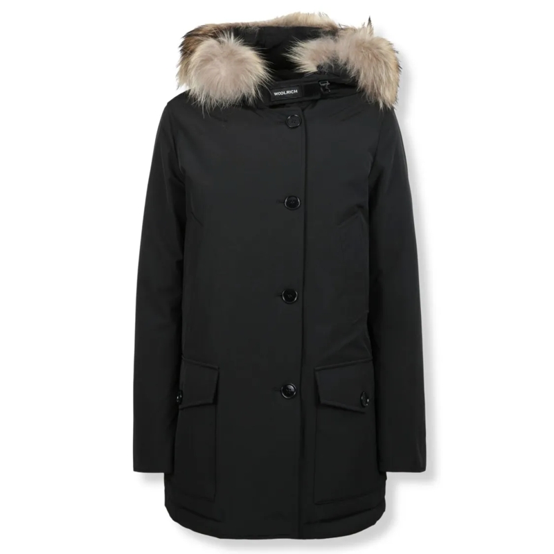 Woolrich  Iconic Black Arctic Parka Black
