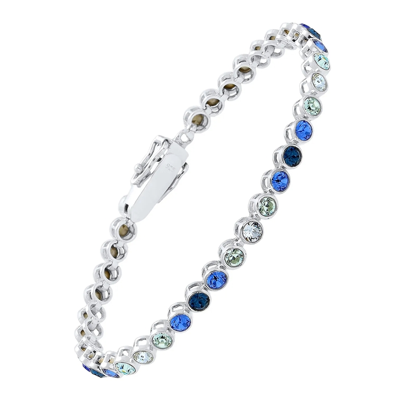 Elli Armband Armband Multi-Color 925 Silber, mit Kristallen von silber(Image 2)
